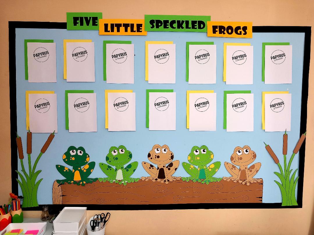 Five Little Speckled Frogs