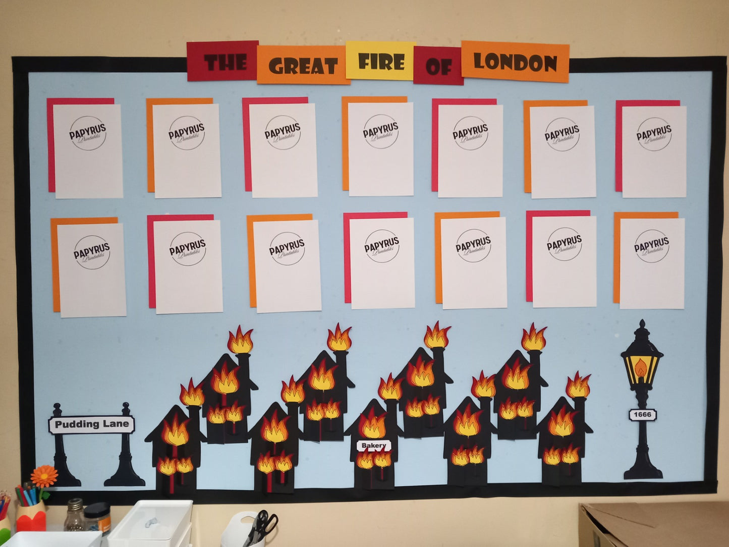 The Great Fire of London Display