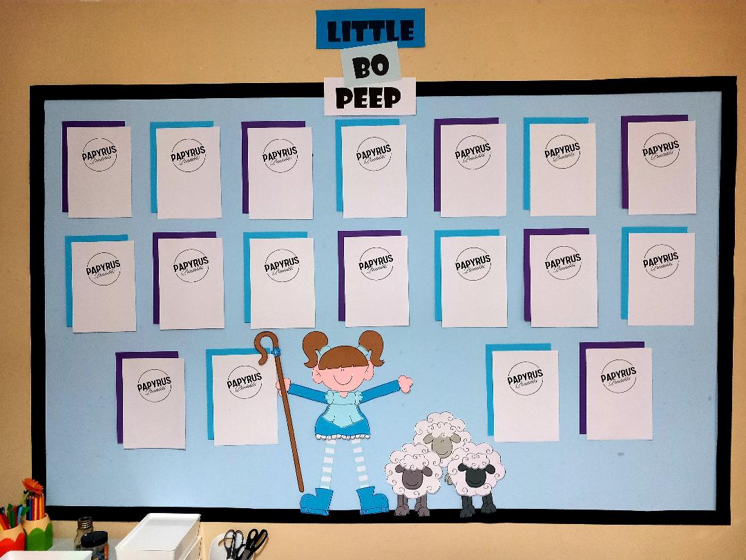 Little Bo Peep Classroom Display