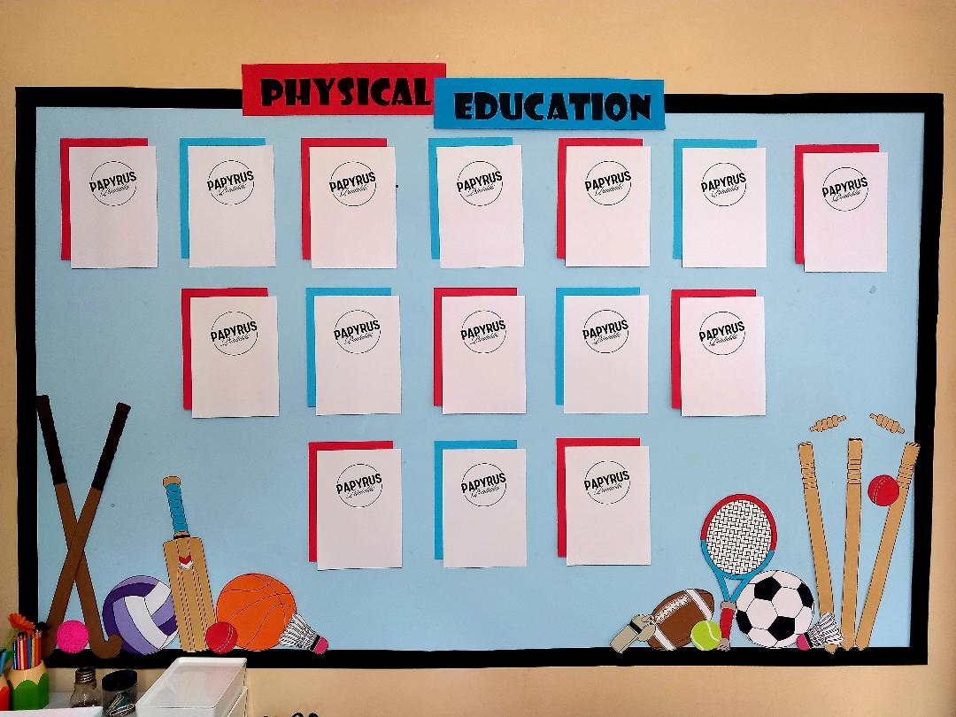 Physical Education Display Board