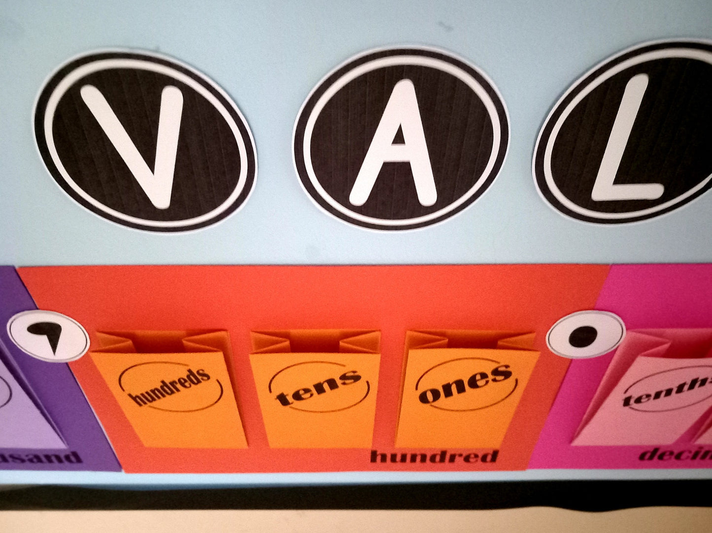Place Value Wall Pockets