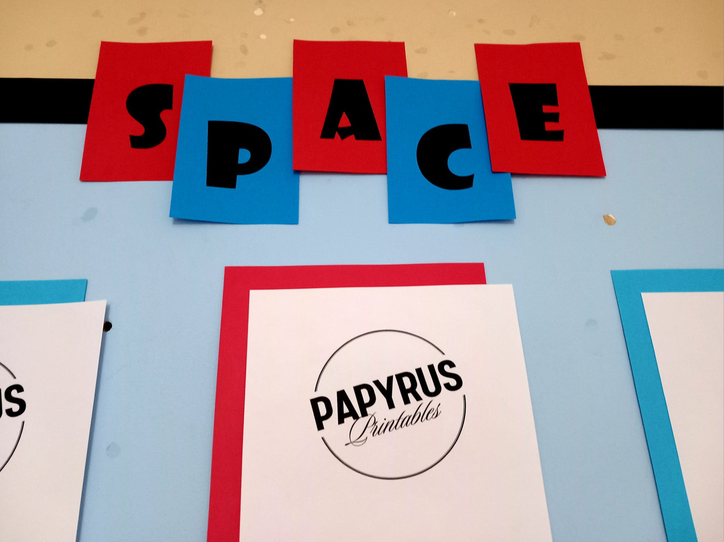 Space Classroom Display