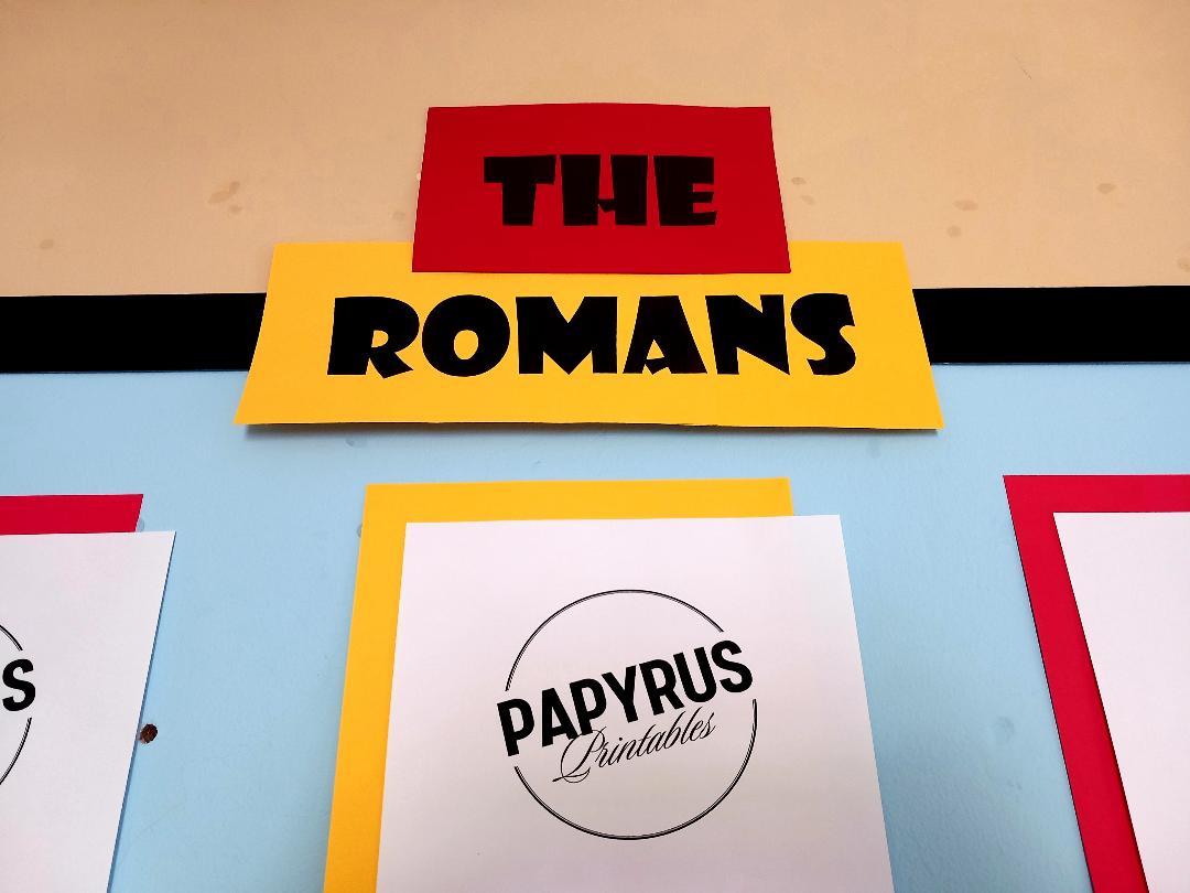 The Romans Classroom Display