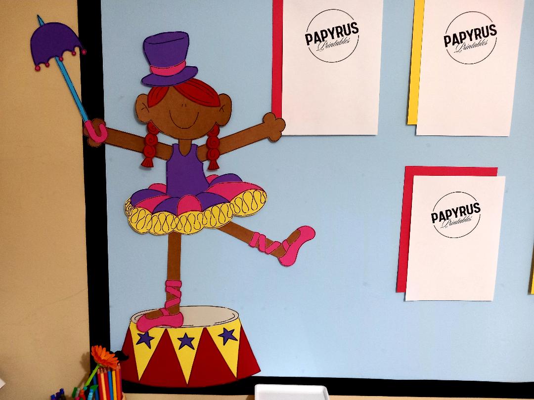 Step Right Up! – Circus Classroom Display