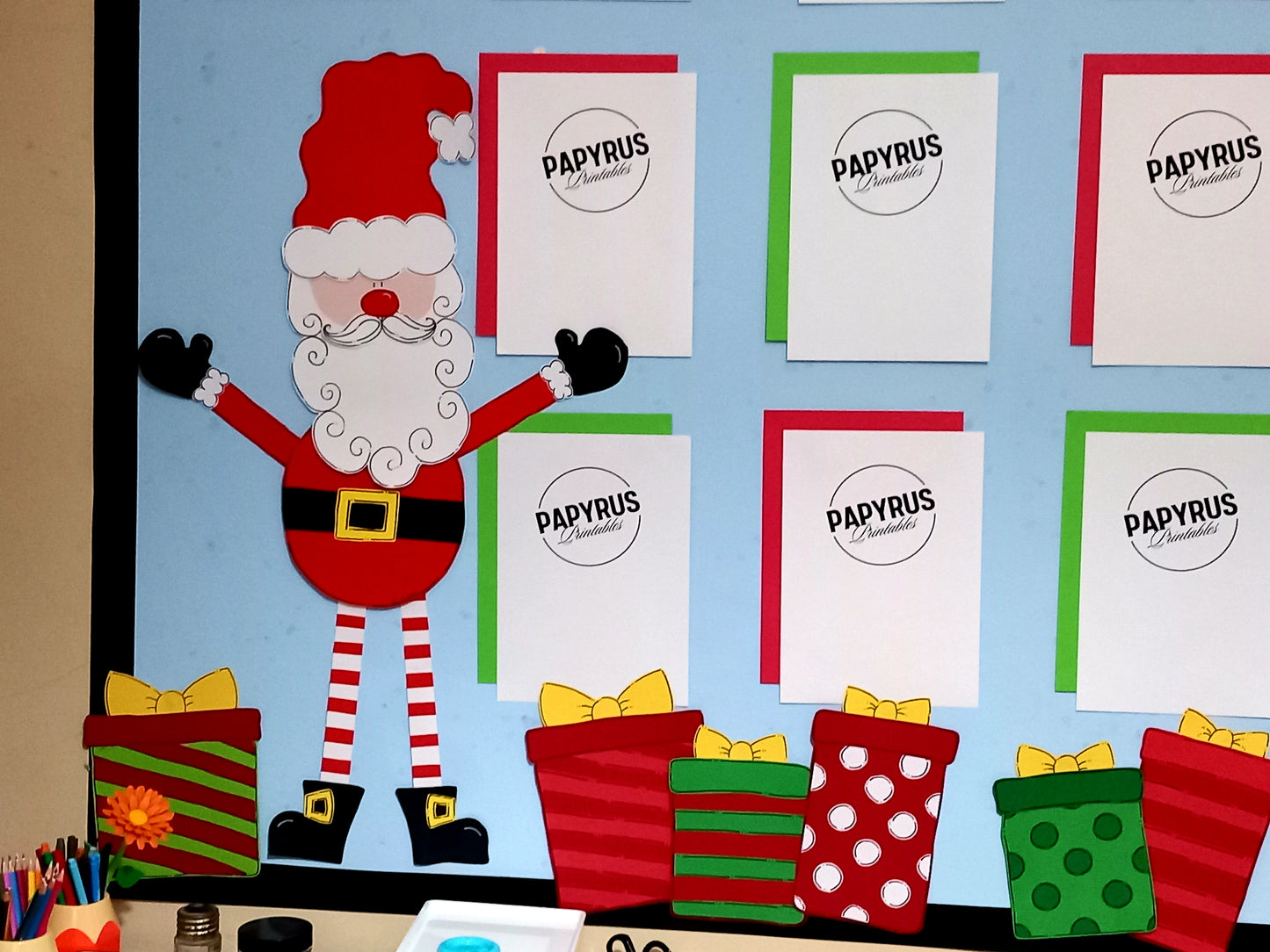 Santa & Sleigh Display