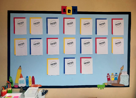 Creative Sparks – Hand-Drawn Classroom Art Display