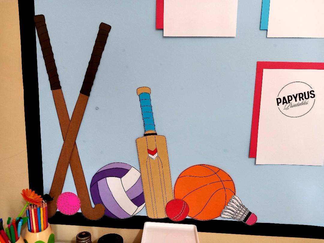 Sports Club Notification Board Display