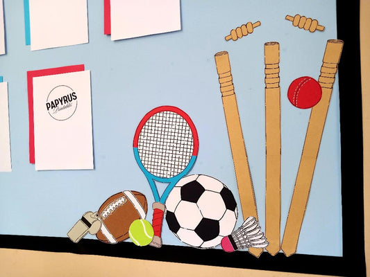 Sports Club Notification Board Display