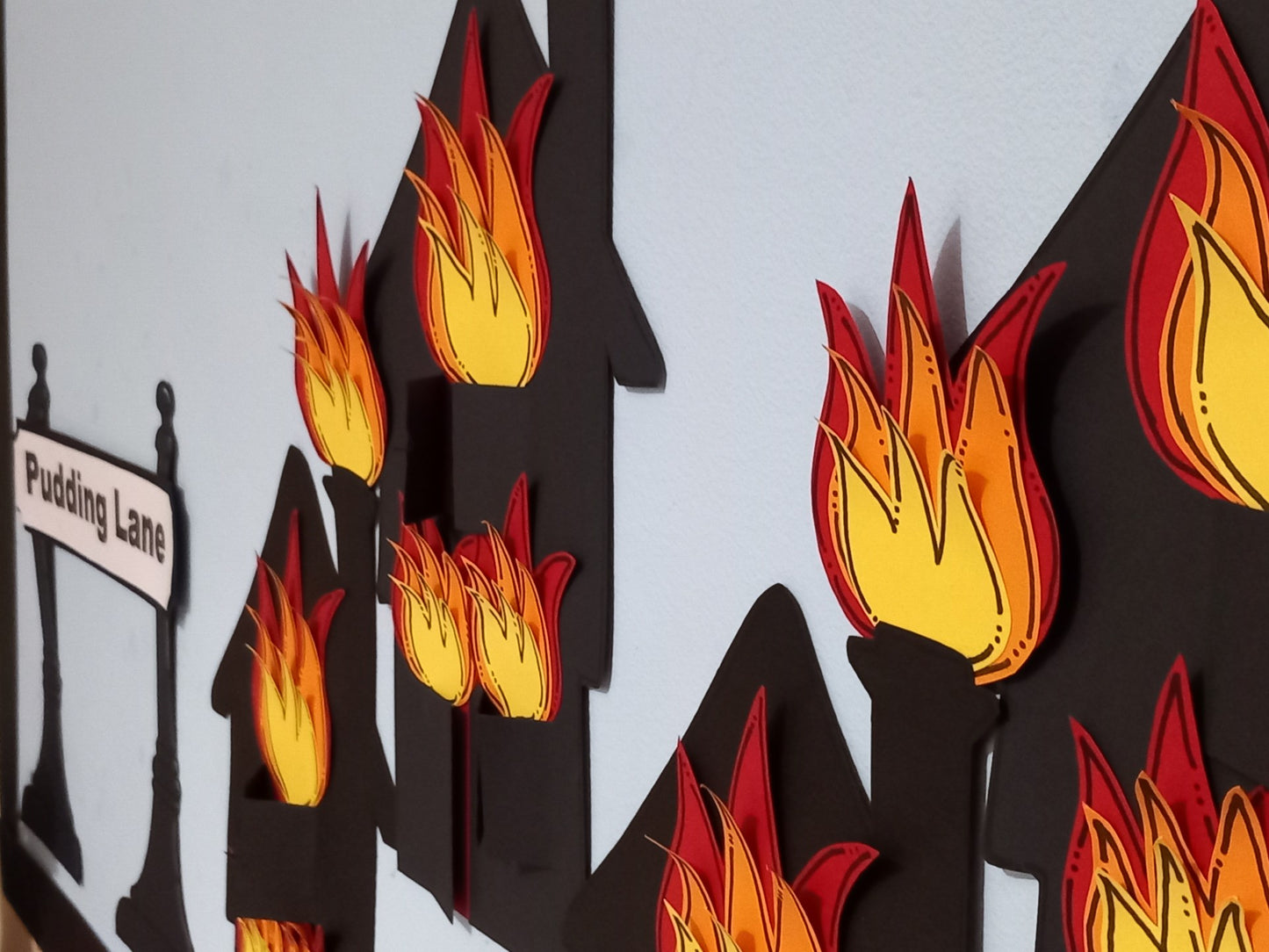 The Great Fire of London Display