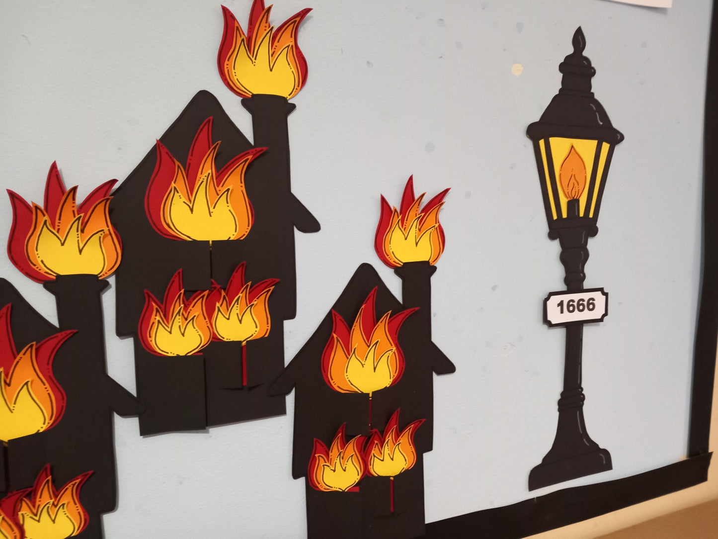 The Great Fire of London Display