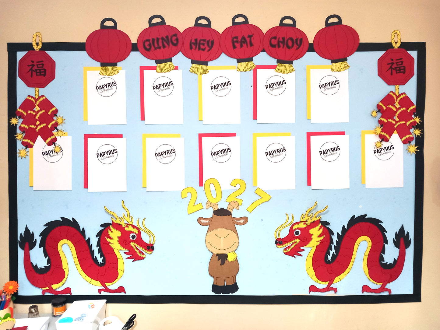 Chinese New Year Classroom Display – Year of the Goat