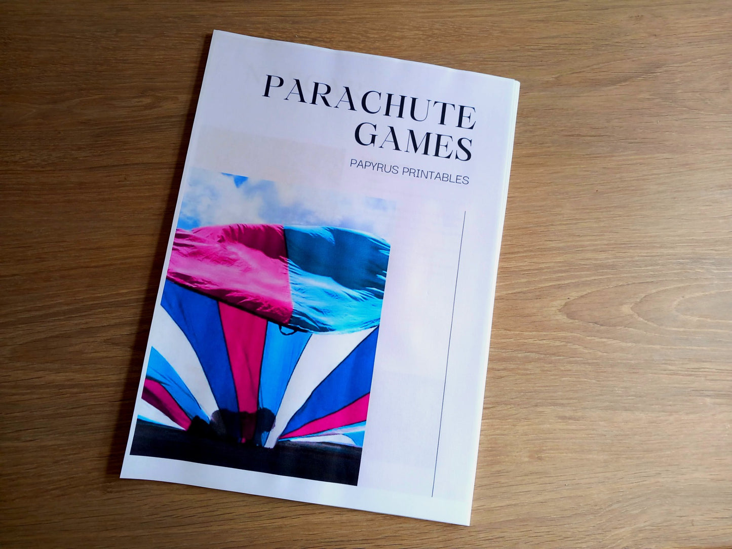 Parachute Games Booklet
