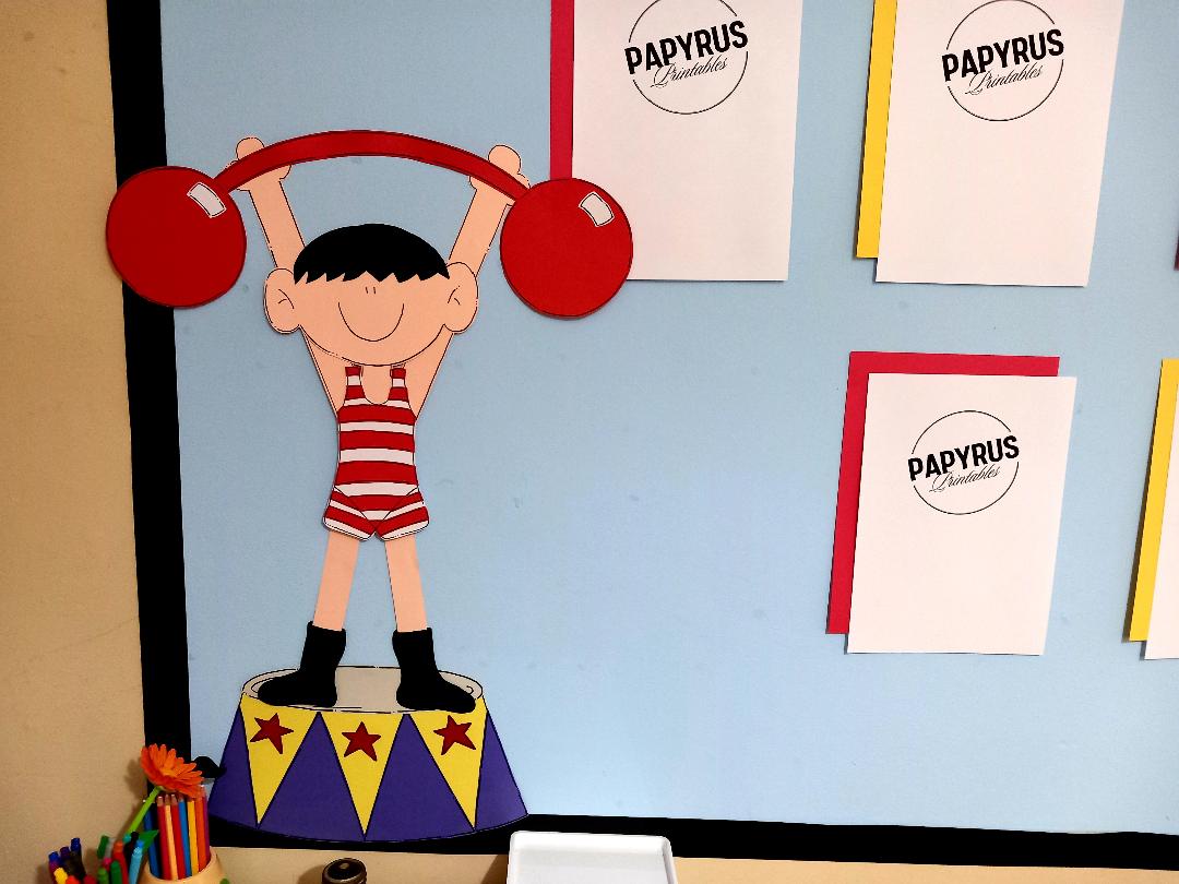 Clowning Around – Circus Classroom Display