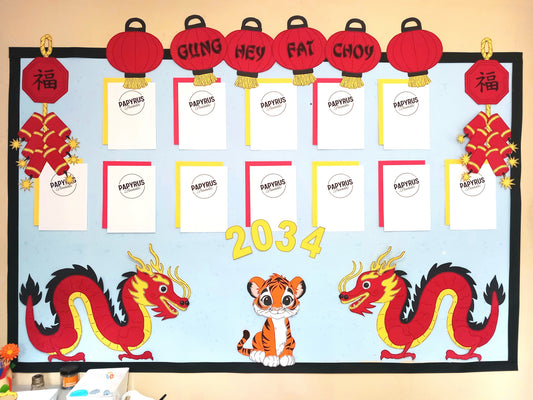 Chinese New Year Classroom Display – Year of the Tiger