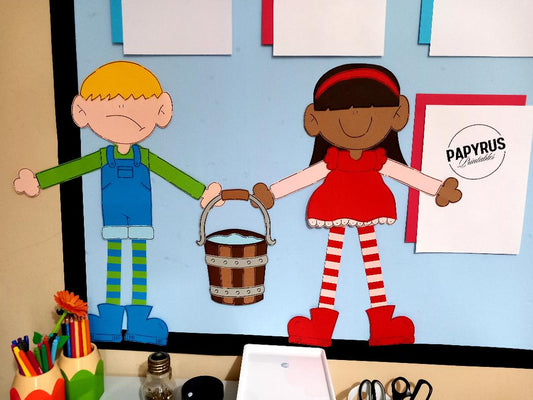 Jack and Jill Classroom Display (Printable Download)