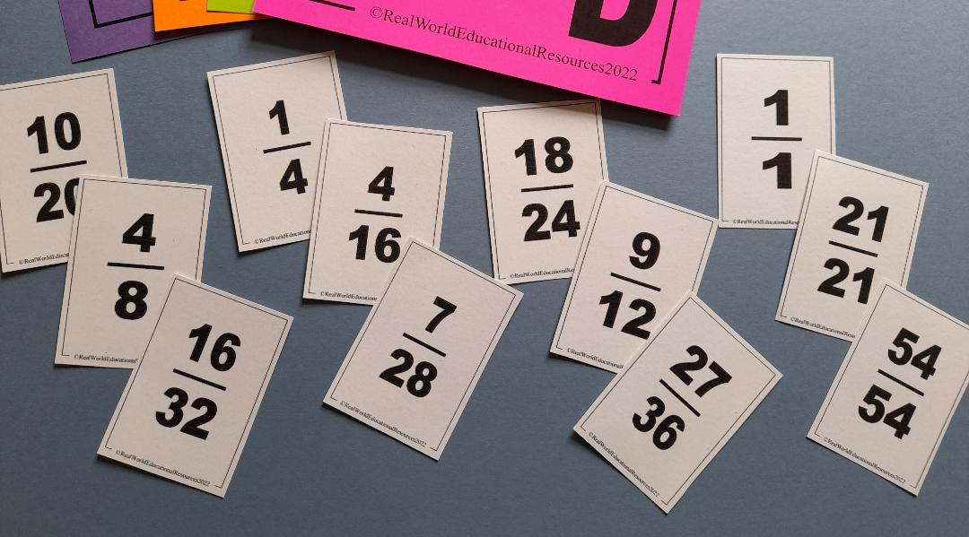 Four Corners: Equivalent Fractions - Active Learning Activity