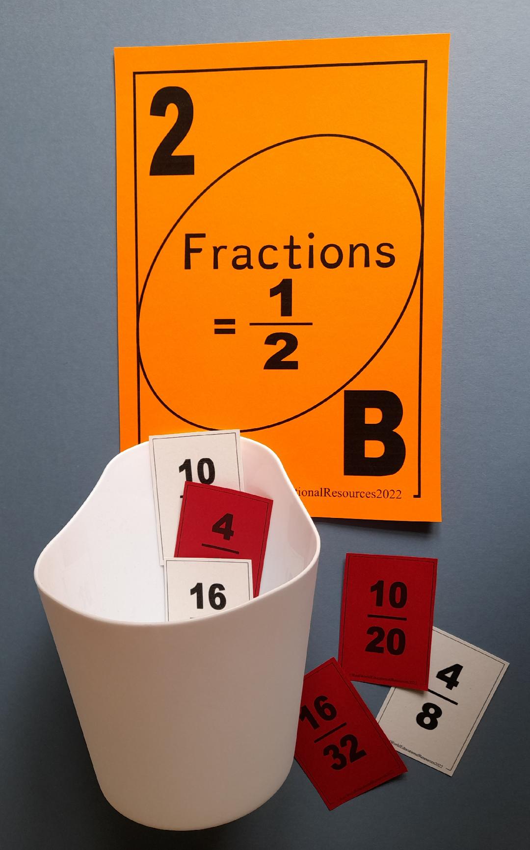 Four Corners: Equivalent Fractions - Active Learning Activity